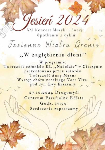 XXI Jesienne Wiatru Granie - W zagłębieniu dłoni